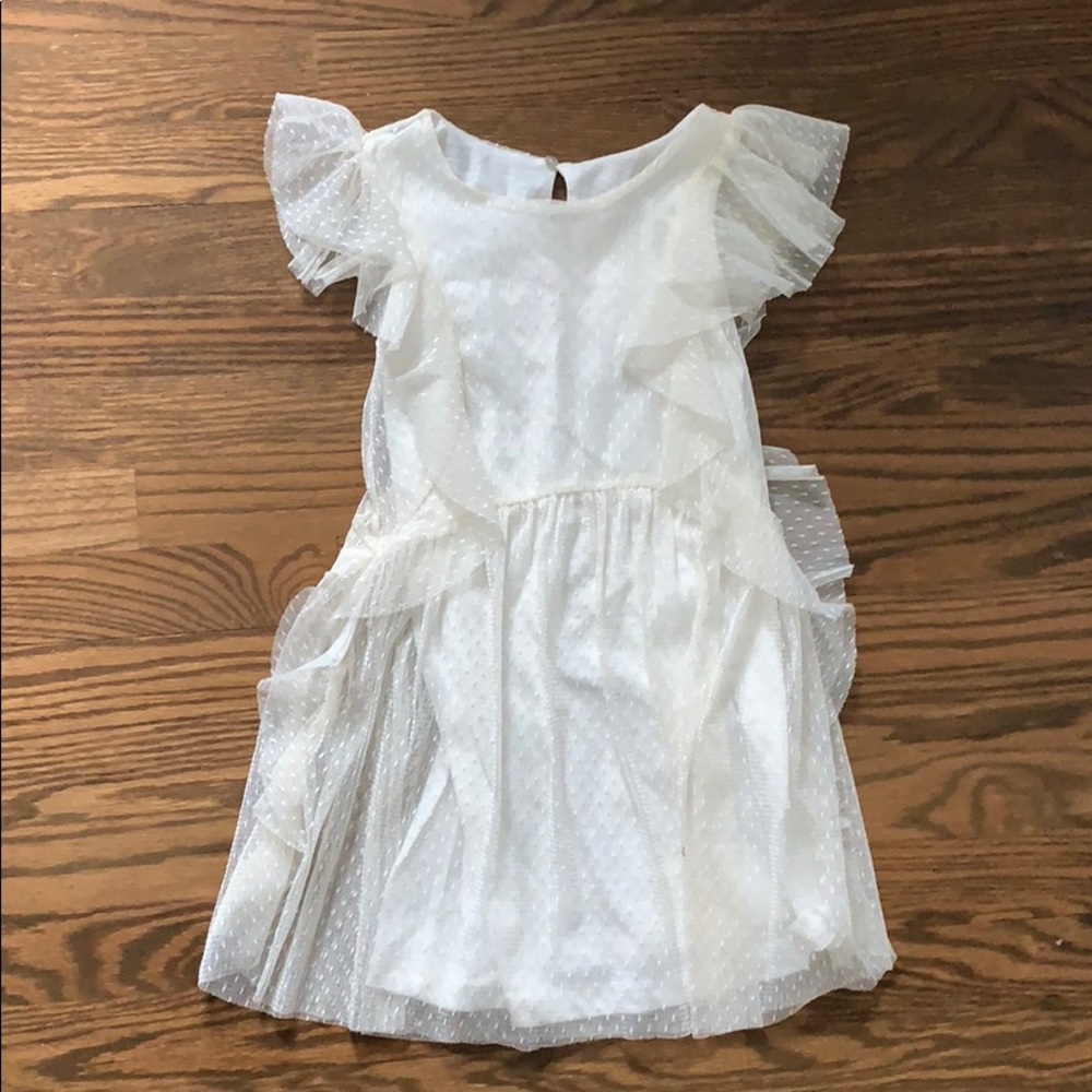 New cream lace dress